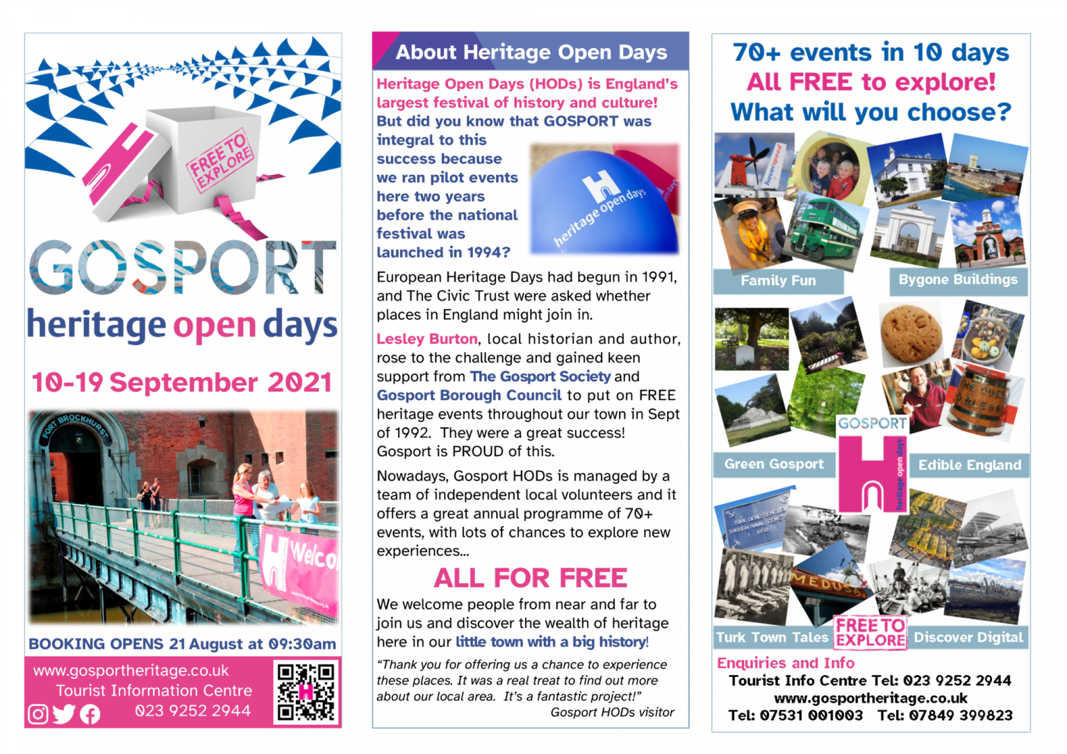 Gosport Heritage Open Days Free to explore