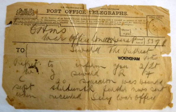War telegram