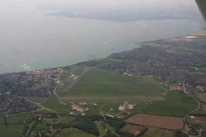  Aerial view of Lee on Solent airfield. Credits to original photographer. 