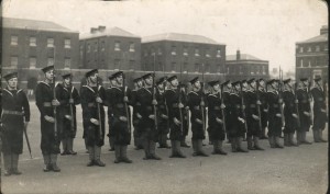 Rifle drill? St Vincent parade ground c.1938/39. Credits to original photographer.