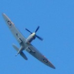 Ray Fox 1 - Spitfire flypast 4 March 2016